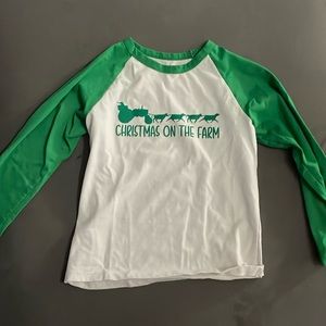 Christmas on the farm shirt